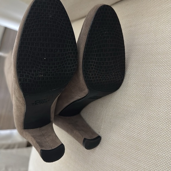 Stuart Weitzman Highland Over the Knee Heeled Boot Size 5 - Picture 8 of 11